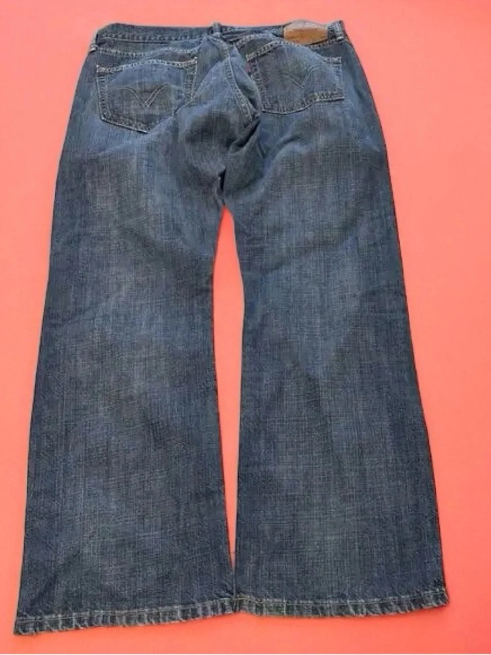 🌟Men's Dark Blue Straight-Leg Jeans